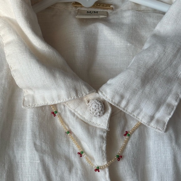 Elegant Pearl and Bead Necklace - Picture 7 of 7